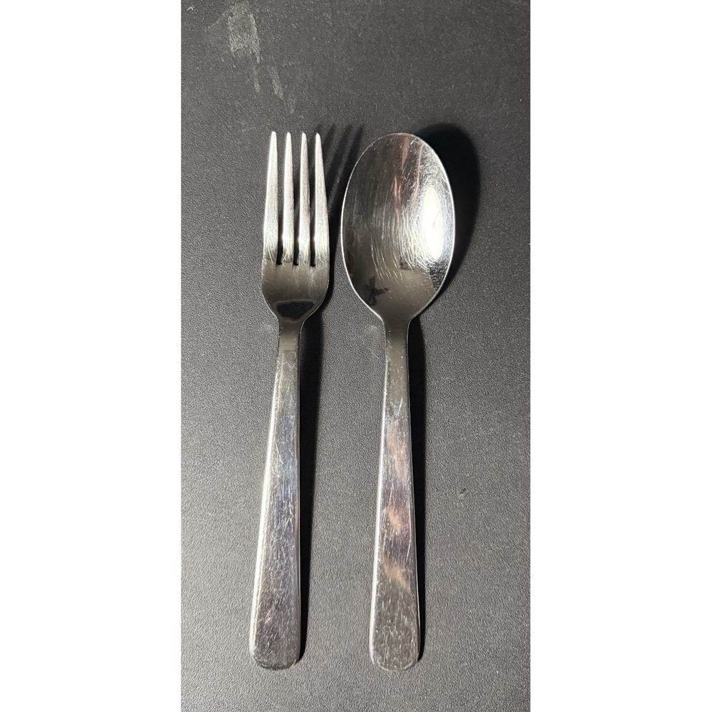 "Villeroy & Boch 18/10‎ Stainless Fork + Spoon Made in Indonesia – Used"